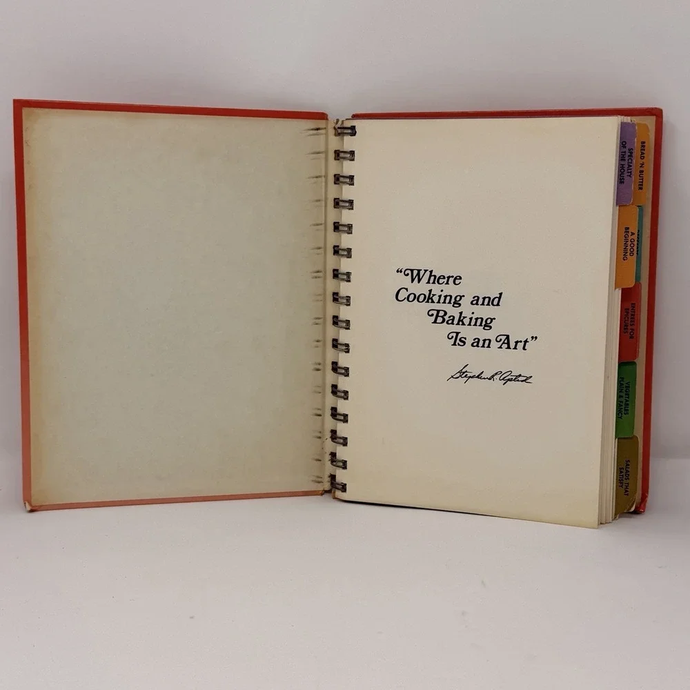 Miss‎ Hulling's Favorite Recipes Florence Hulling 1969 Cookbook St. Louis
